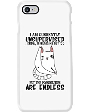 I'm currently unsupervised Phone Case tile