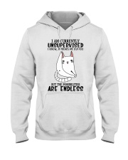 I'm currently unsupervised Hooded Sweatshirt tile