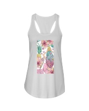 Mermaid's summer Ladies Flowy Tank tile