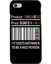 It costs nothing to be a nice person Phone Case tile