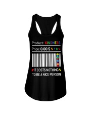 It costs nothing to be a nice person Ladies Flowy Tank tile