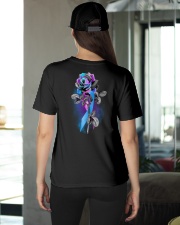 Rheumatoid arthritis awareness rose Ladies T-Shirt apparel-ladies-t-shirt-lifestyle-back-08