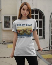 Rub my belly Classic T-Shirt apparel-classic-tshirt-lifestyle-19