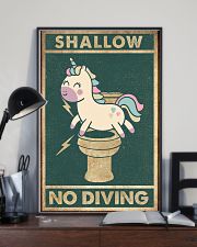 Shallow no diving 11x17 Poster lifestyle-poster-2