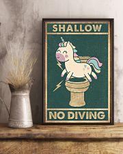 Shallow no diving 11x17 Poster lifestyle-poster-3