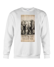 You and me we got this Crewneck Sweatshirt tile