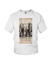 You and me we got this Youth T-Shirt tile
