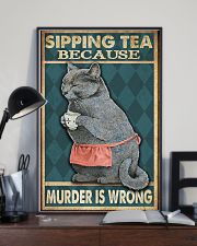 Sipping Tea 11x17 Poster lifestyle-poster-2