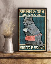 Sipping Tea 11x17 Poster lifestyle-poster-3