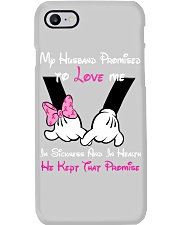 My Husband Promise Phone Case tile