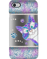 Peeking cat Phone Case i-phone-8-case