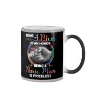 Being a mom is an honor Color Changing Mug tile
