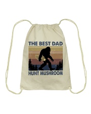 The best dad hunt Drawstring Bag tile