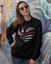 Where We Go One Crewneck Sweatshirt lifestyle-unisex-sweatshirt-front-3