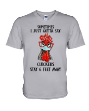 Sometimes I just gotta say V-Neck T-Shirt tile
