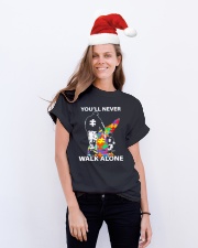AUTISM AWARENESS Classic T-Shirt lifestyle-holiday-crewneck-front-1
