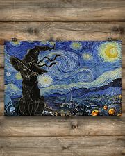 Starry night Halloween 17x11 Poster poster-landscape-17x11-lifestyle-14