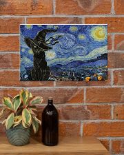 Starry night Halloween 17x11 Poster poster-landscape-17x11-lifestyle-23
