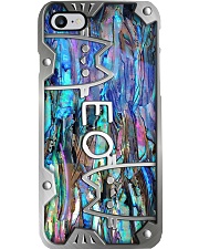 Meow Metal Pattern Print Phone Case i-phone-8-case