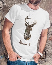 Her Buck His Doe Valentine Classic T-Shirt lifestyle-mens-crewneck-front-4