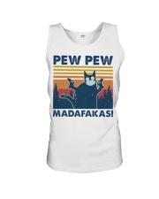 Pew Pew Unisex Tank tile
