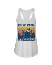 Pew Pew Ladies Flowy Tank tile