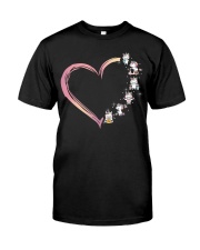 Unicorn heart Classic T-Shirt tile