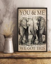 You and me we got this 11x17 Poster lifestyle-poster-3