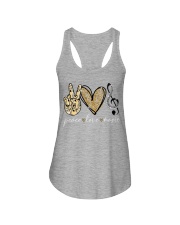 Peace Love Music Ladies Flowy Tank tile