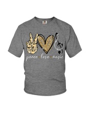 Peace Love Music Youth T-Shirt tile