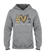 Peace Love Music Hooded Sweatshirt tile