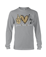 Peace Love Music Long Sleeve Tee tile