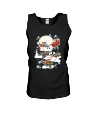Turtleindeers And Santa Unisex Tank tile