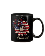 American flag sunflower Independence day Mug tile