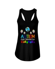 AUTISM AWARENESS Ladies Flowy Tank tile
