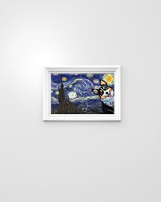 Corgi Dog Starry Night Dog lovers 17x11 Poster poster-landscape-17x11-lifestyle-02