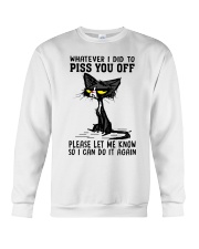 Please let me know Crewneck Sweatshirt tile