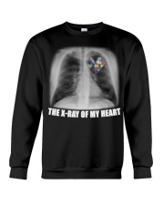 The X-ray of my heart Crewneck Sweatshirt front