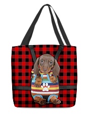 Dachshund All-over Tote front