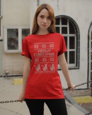Meowy Christmas Classic T-Shirt apparel-classic-tshirt-lifestyle-19