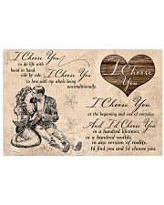 I choose you 17x11 Poster front