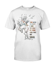 And into the forest I go Classic T-Shirt tile