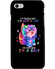 I'm telling you I'm not a cat Phone Case tile