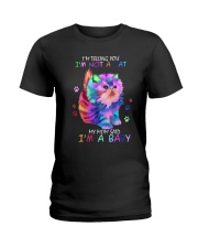 I'm telling you I'm not a cat Ladies T-Shirt tile