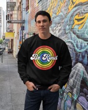 Be kind Crewneck Sweatshirt lifestyle-unisex-sweatshirt-front-2
