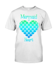 Mermaid at heart Classic T-Shirt front