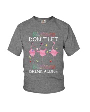 Sisters don't let sisters Youth T-Shirt tile