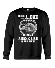 Being a dad is an honor Crewneck Sweatshirt front