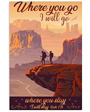 Where you go I will go 11x17 Poster front