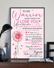 To my warrior 11x17 Poster lifestyle-poster-2
